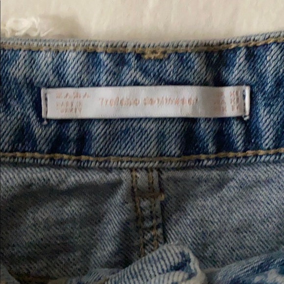 Zara distressed mini skirt - Picture 4 of 4